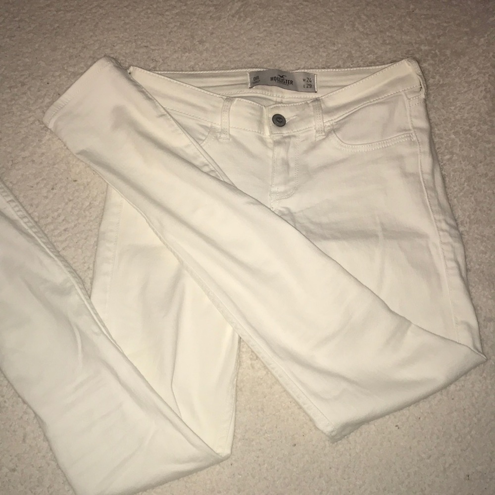 White Hollister Jeans